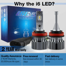 Bright LED Headlight Bulbs Kit H11 LED Low Beam Car HID Xezon Light Replacement