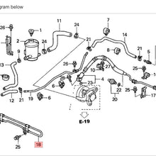 99-04 Odyssey Power Steering Oil Fluid Cooler U Pipe Rack&pinion Line Hose OEM