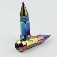 20pcs/set M12 x 1.25 Neo Chrome Lug Nuts Chromium Steel Steel Wheel Lug Nuts