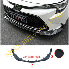 Carbon Fiber Front Bumper Diffuser Lip Spoiler For Toyota Corolla L LE XLE 2020