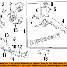 Power Steering Pressure Line Hose Assembly GM # 26056422 * NEW / OE *