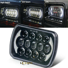 Newest Brightest 105W 7X6" 5X7" LED Headlight DRL For Jeep Cherokee XJ Chevrolet