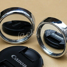 Chrome Round Vehicle Side Rearview Back Up Blind Spot Mirror 45mm (Set Of 2)