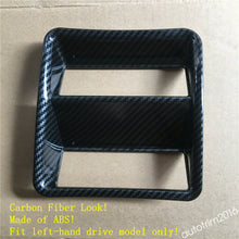 Carbon Fiber Look Headlights Switch Panel Kit For Nissan X-Trail Rogue 2014-2020