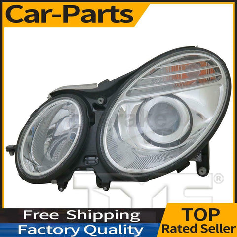 Fits Mercedes-Benz E280 2007-2009 1X TYC Right Headlight Assembly