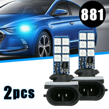 2* 16 Colors 881 5050 RGB LED 12SMD Car Headlight Fog Light Lamp Bulb & Remote