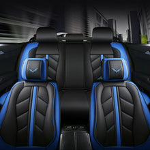 US 5-Sit Car Seat Covers PU-Leather Full Surround Protectors Luxury Cushions Set