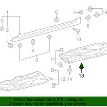 NEW FOR 18-19 Toyota Camry Corolla Hatchback Under Cover Clip 90467-07220 OEM