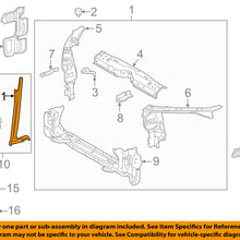 TOYOTA OEM 14-16 Corolla Radiator Core Support-Center Bracket 5321502170