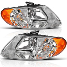 Headlights for 2001-2007 Dodge Caravan Chrysler Town&Country Headlamp Left+Right