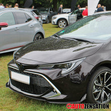 For 2019-2020 Toyota Corolla Black Front Bumper Lip Spoiler Splitter Body Kit