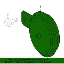 Genuine Toyota Low Note Horn 86520-0R010