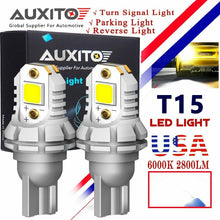AUXITO 2*921 912 T15 T16 LED Backup Reverse Light Bulb 6500K Xenon White 2800LM