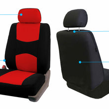 Seat Covers for 3Row 7 Seaters SUV Van Universal Fitment Red Black