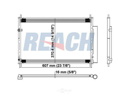 A/C Condenser Reach Cooling 31-3686