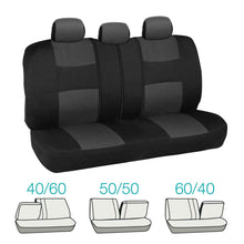Auto Seat Covers for Car Truck SUV Van - Universal Protectors Polyester 8 Colors
