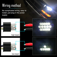 2pcs Hi/Lo Beam 7x6 LED Headlight Bulbs For Cherokee XJ F-100 Chevy Pickup US