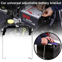 Adjustable Car Battery Holder Stabilizer Mount Storage Rack Fixed Bracket Stand