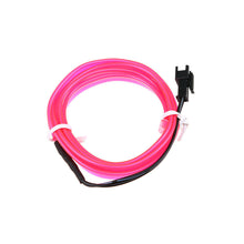 6.5FT/2M LED Car Interior Decor Atmosphere Wire Strip Pink Light Lamp Accessory
