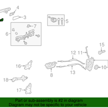 Genuine Toyota Handle Outside Pad 69241-06080