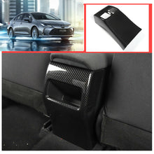 For Toyota Corolla 2019-20 ABS Carbon fiber rear Air outlet vent Anti-kick trim