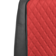 Faux Leather Seat Cushion Pad Cover For Auto Red - Universal Protectors