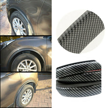 Car Fender Carbon Fiber Extension Wheel Eyebrow Strip Protector Lip Universal