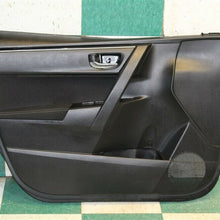 14-19 Corolla Black Left Front Interior Door Trim Panel Driver Armrest Grill