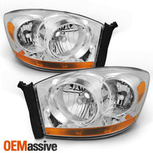 Fit 2006 2007 2008 Dodge Ram 1500 2500 3500 Replacement Headlights Left+Right