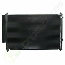 Aluminum AC Condenser 3755 Black For 2009 2010 2011 2012 -2018 Toyota Corolla