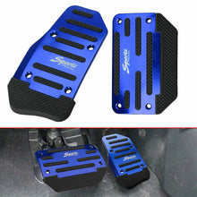 2PCS Universal Non-Slip Automatic Gas Brake Foot Pedal Pad Cover Accessories Kit