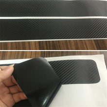 4X Accessories Carbon Fiber Universal Car Door Sill Guard Sticker Pedal Cover