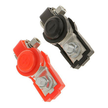 2x Car Accessories Adjustable Battery Terminal Clamp Clips Positive Negative