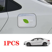 For Toyota Corolla 2019-2020 steel Silver outer Fuel tank cap oil gas cover trim