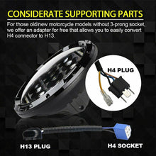 7” Inch Round LED Hi/Low Beam Headlights 280W for 97-17 JEEP JK TJ LJ Wrangler