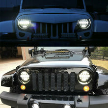 7” Inch Round LED Hi/Low Beam Headlights 280W for 97-17 JEEP JK TJ LJ Wrangler