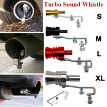 Aluminum Car Turbo Sound Whistle Exhaust Pipe Tailpipe Blow-off Valve Simulator