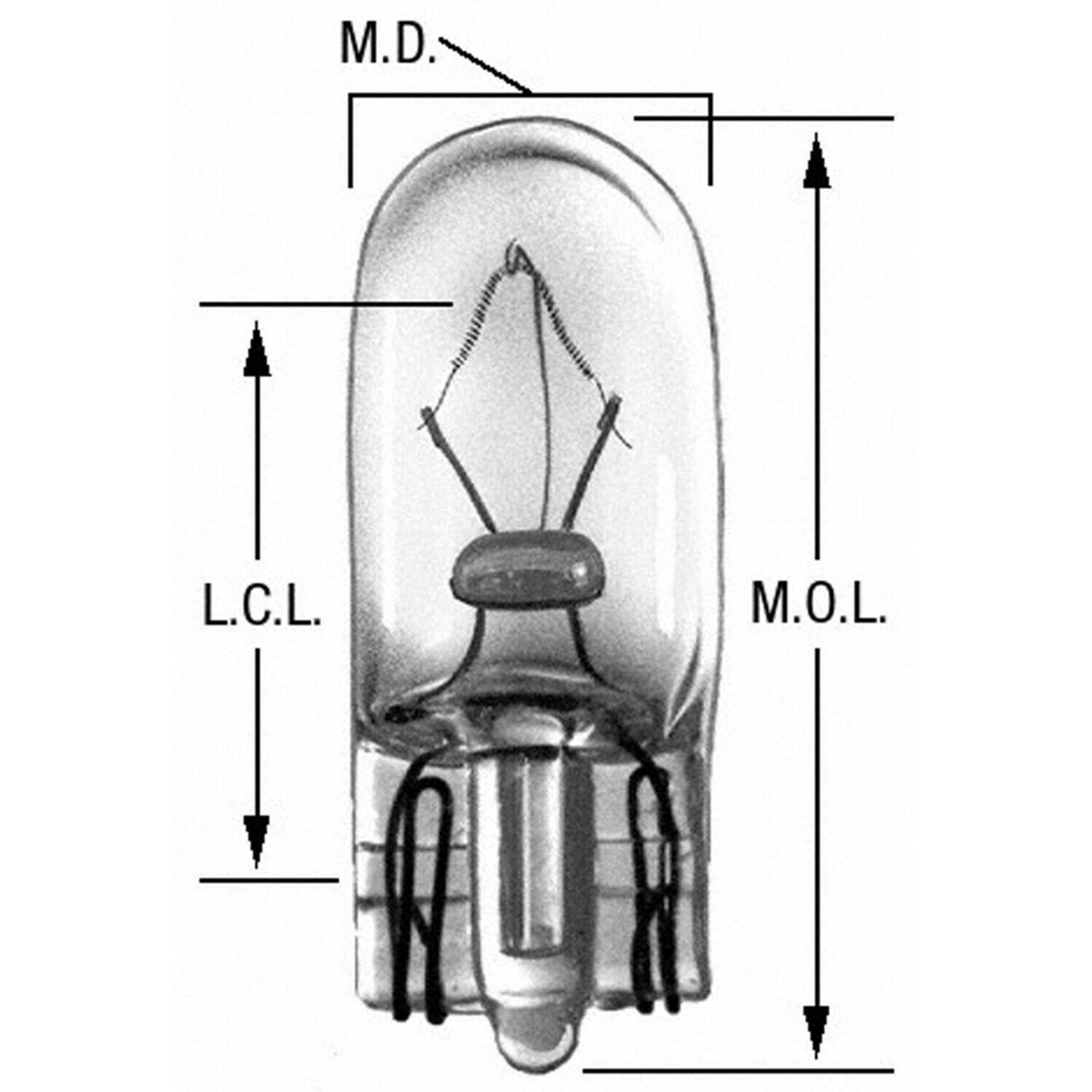 Instrument Panel Light Bulb Wagner Lighting 158