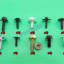 220pcs M4 M5 M6 Self Tapping Screws Kit Car Fender Body Panel Bolt Fastener Clip