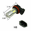 2X Super White Projector LED Fog Light For Nissan Murano Leaf Rogue Pathfinder