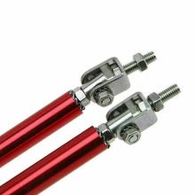 Red Adjustable Bumper Lip Splitter Strut Rod Tie Support Bar for Toyota Camry 86