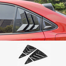 For Toyota Corolla 2019-2020 carbon fiber Rear Side Window Vent shutter trim