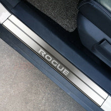 For Nissan Rogue Accessories Car Door Sill Scuff Kick Plate Protector Trim Guard