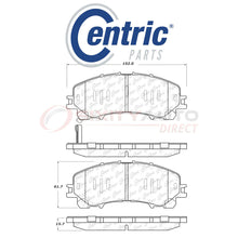 Centric 103.17360 C-TEK Ceramic Disc Brake Pads for Kit Set Braking fs