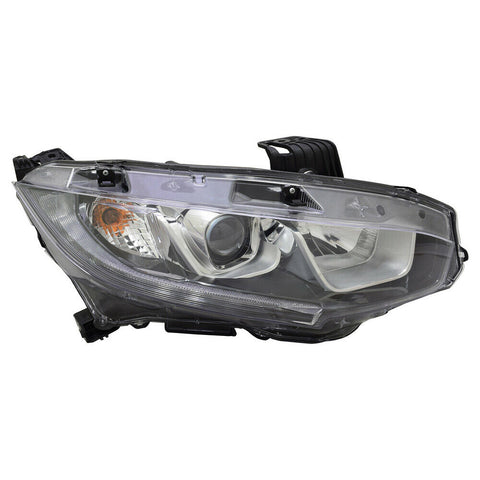Headlight Assembly Right TYC 20-9777-00 fits 16-19 Honda Civic