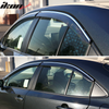 Fits 2020 Toyota Corolla Polycarbonate Window Visors w/ Chrome Trim 4PC Set