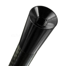 8cm/3" Black Universal Car Truck Carbon Fiber Aluminum Roof Stubby Antenna Set