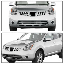 Headlights Assembly for 2008-2013 Nissan Rogue Clear Chrome Headlamps Left+Right