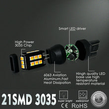 LED 2-Color Front Turn Signal Light Parking Lamp For 2013-16 Nissan Altima Pair