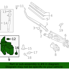 Genuine Toyota Reservoir Assembly 85315-12730